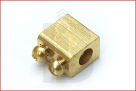 10 X 500 Brass Fuse Contact